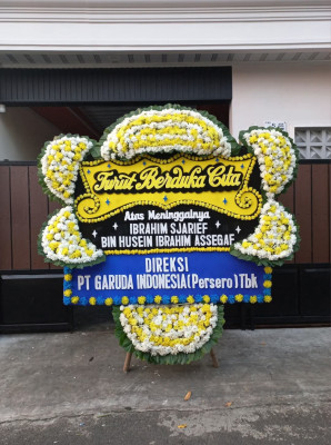 Papan Bunga Duka di Wuar Labobar